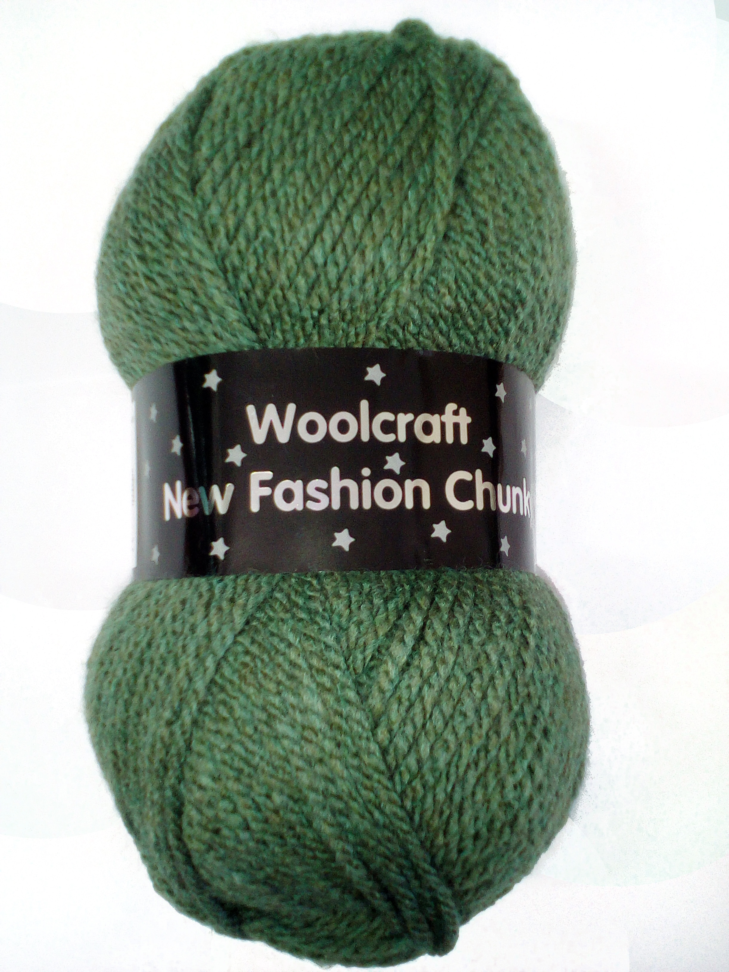 New Fashion Chunky Yarn 10 x 100g Balls Woodland Green